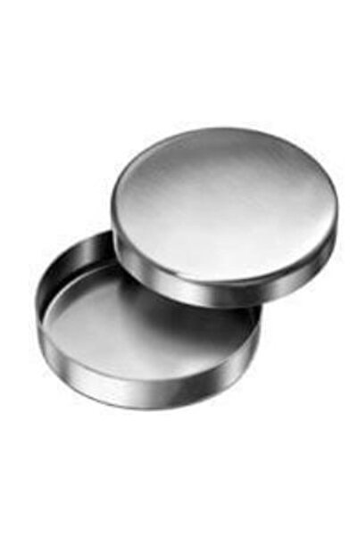LAB Metal Petri Kabı Kutusu 80 mm