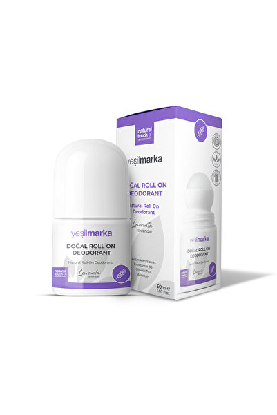yeşilmarka Doğal Roll-on Lavanta Deodorant Organik Ter Kokusu Önleyici 50 ml