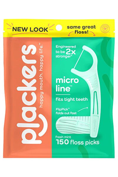 Plackers Micro Mınt Dental Flossers 150 Adet