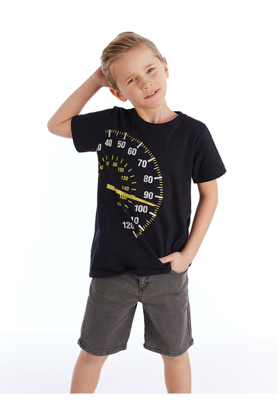 MSHB&G Fast Boy T-shirt Denim Shorts Set