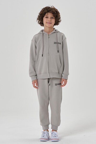 Black One Χωρίς Lycra Double Face Interlock ύφασμα εποχιακής εκτύπωσης Λεπτομερές κορδόνι τσέπης για αγόρια αθλητική φόρμα Ta