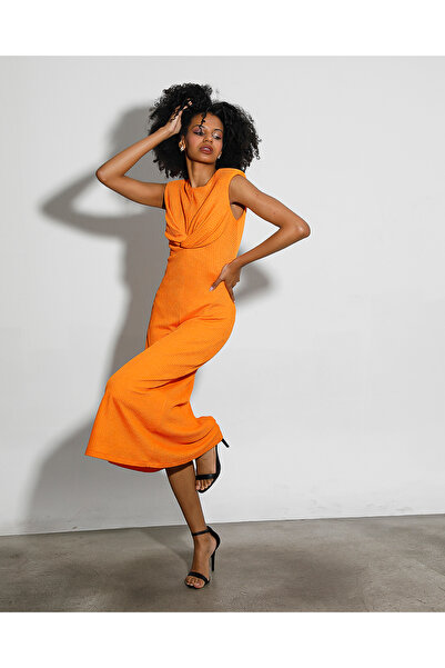 Jus De Pommes 5548- JP DRESS Turuncu