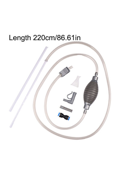HUXUAN 2.2 متر 1 مجموعة مغير مياه حوض السمك منظف حوض السمك مغير المياه اليدوي...