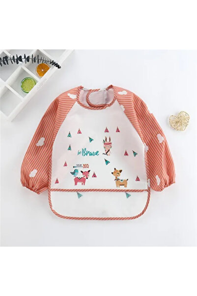 Choice وشاح طويل الأكمام للأطفال الرضع من عمر 0-3 سنوات، مقاوم للماء، مزين بر...