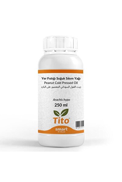 tito Yer Fıstığı Soğuk Sıkım Yağı Arachis hypo 250 ml