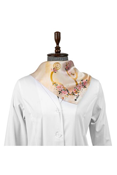 Prof Στηθοσκόπιο Απολυμαντικό Φουλάρι 100% Μεταξωτό 55×55 εκ.