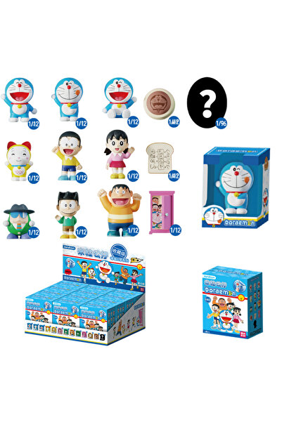 Choice 12 قطعة غير مكررة دمية جاندون الأصلية دورايمون صندوق أعمى حبوب الأرز ن...