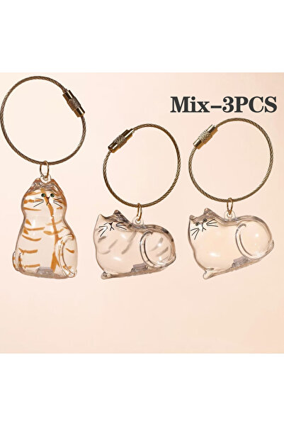 Choice Mix B-3PCS Pet Hair Keepsake Box Memorial Bottle for Cat Fur Storage Container for DIY Decoration Gi