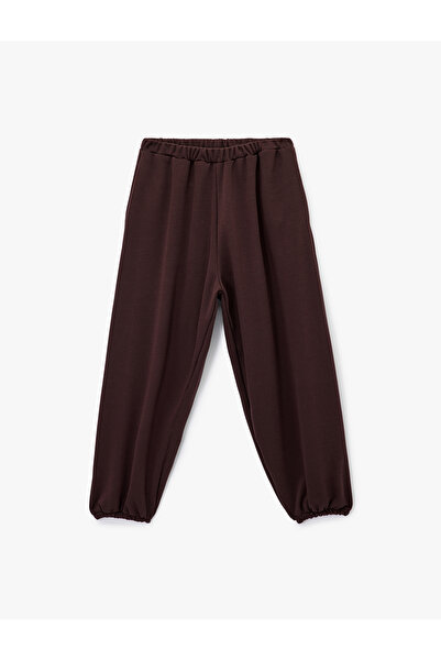 Koton Comfortable Fit Elasticated Long Cotton Sweatpants