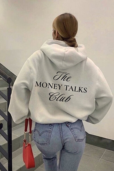 Le'sluette shadow of style Жіночий оверсайз-светр з принтом Money Talks Club