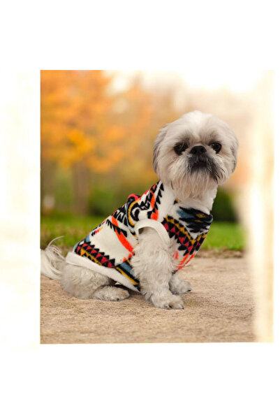 atelyu سترة صوفية بنمط عرقي للقطط والكلاب