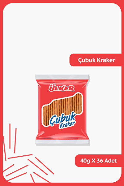 Ülker ÇUBUK KRAKER - 40 gram - 36 Adet
