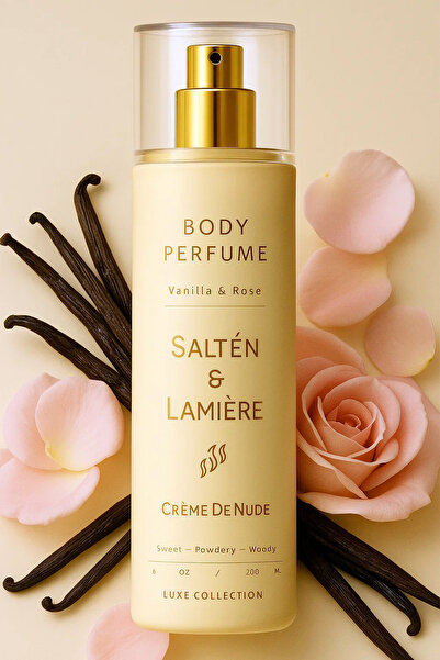 Salten Lamıere Vanilyalı ve Gül Kokulu Kalıcı Kadın Secret Vücut Parfümü Eny ...