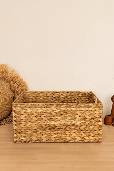 KaiHome 44x30x20 سم صفير الماء الخوص مستطيل - منظم / سلة / منظم