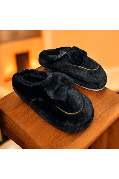 Minamoda Women's Home Slippers Winter Women's Plush Furry Women's Carpet Slippers Trending Slippers Bohça Dowery