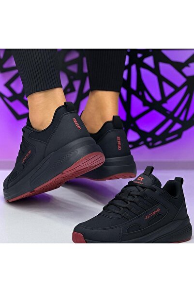 homiro Unisex voděodolná sportovní obuv Fuspetli - černo červená