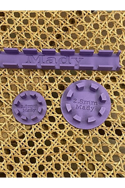 Mady Aksesuar قالب حياكة الروطان، قالب، نمط، مجموعة أدوات للمبتدئين مكونة من ...