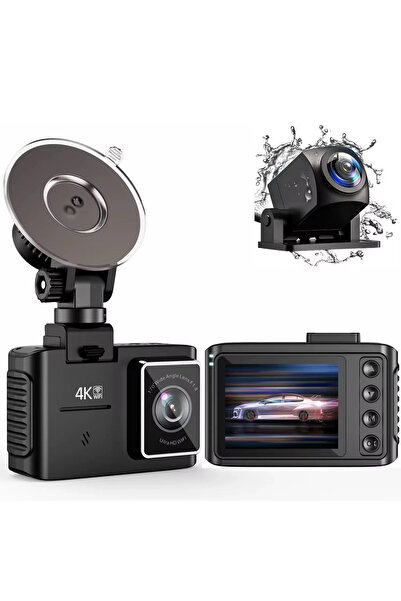 ProDrivers BlackBox 4K Ultra HD Dash Camera (Front 4K, Rear 1080P)