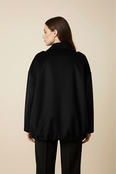 Store Omzu Apoletli Fermuarlı Astarlı Süet ceket