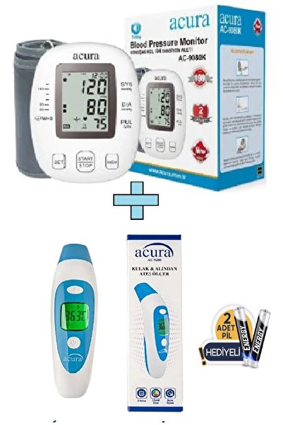 Acura AC-9080K Konuşan Koldan Tansiyon Aleti + Çanta+PİL HEDİYELİ AC-9280 Kul...