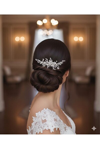 ASİMEL TASARIM Bridal Tiara Hair Accessory Wedding Henna Wedding Promise Engagement Graduation