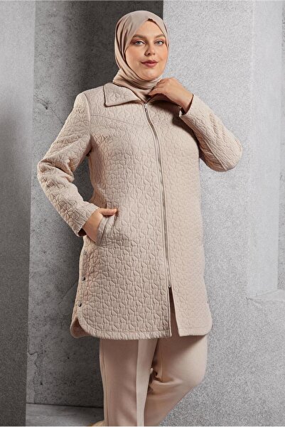 Alvina KAPİTONE BÜYÜK BEDEN TRENÇKOT 10930