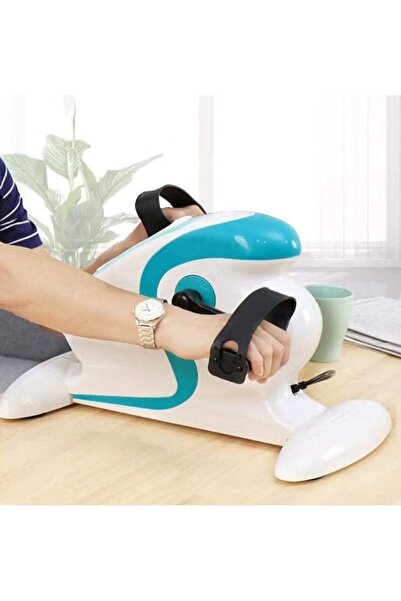 huitich Motorized Electric Mini Pedal Exercise Bike White