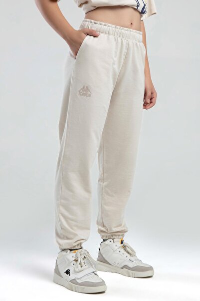 Kappa Authentic Kaliyah Kız Çocuk Bej Regular Fit Eşofman Altı