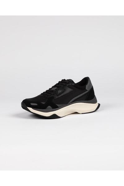 Kappa Authentic Pro 8 Unisex Siyah Spor Ayakkabı