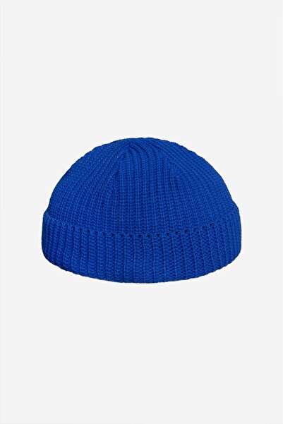 Super Rare Short Fisherman Unisex Blue Beret