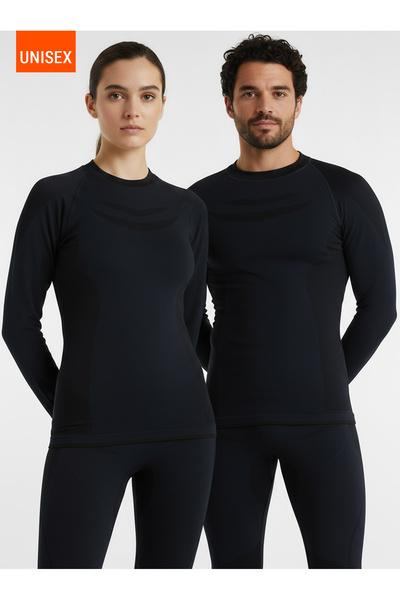 Blackspade Unisex Θερμικό T-Shirt Pro 2ο Επίπεδο 9571 - Μαύρο