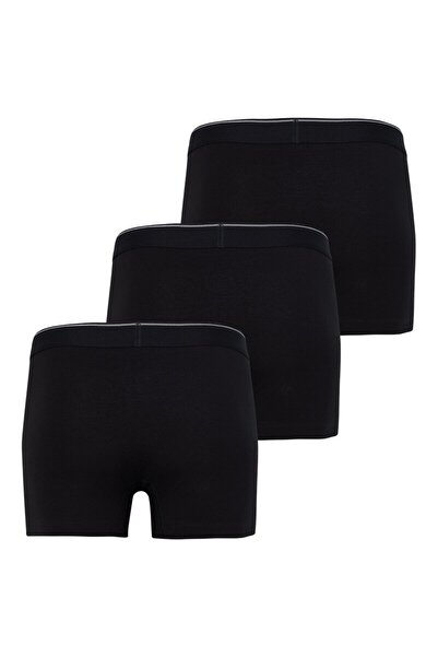 Blackspade Τρυφερά βαμβακερά ανδρικά μποξεράκια 3 Πακέτο - Μαύρο 9670