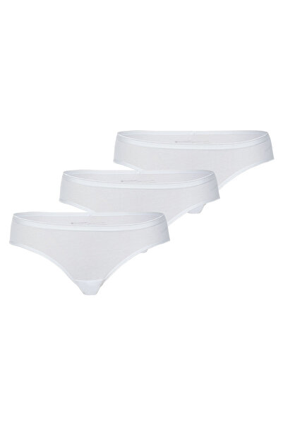 Blackspade Γυναικείο Slip Panties 3 Pack Essential 1575 - Λευκό