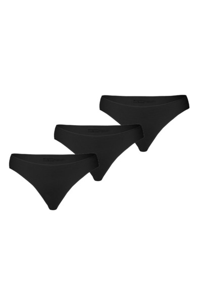 Blackspade Women's Slip Panties 3 Pack Essential 1574 - Black