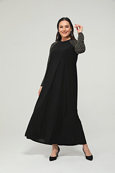 Asees Αμμώδες φόρεμα με μανίκια μεσαίου μεγέθους