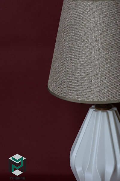 PAYİDAR MODEL Payidar Modern Design Cream Hat Lampshade White Body