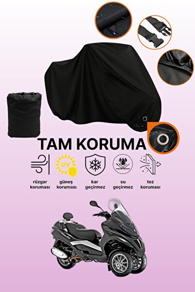 dokaca Black Compatible with Lock Compatible with Piaggio Mp3 250 Compatible ...