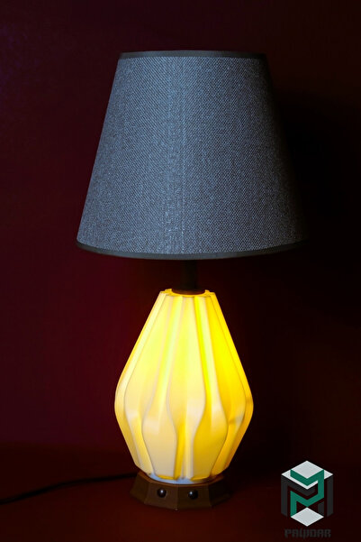 PAYİDAR MODEL Payidar Modern Design Cream Hat Lampshade White Body