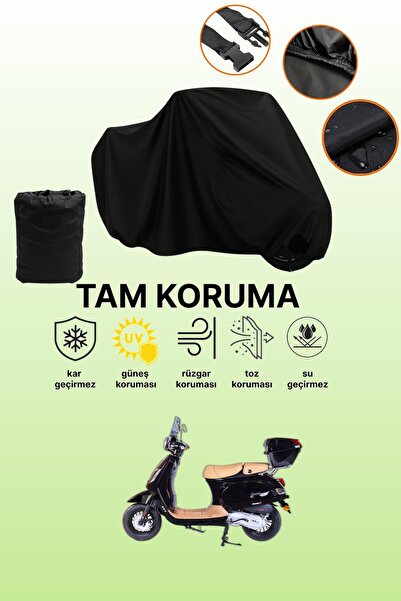 dokaca Black Falcon Cooper 50 Efi Compatible Engine Tarpaulin, Protective Cov...