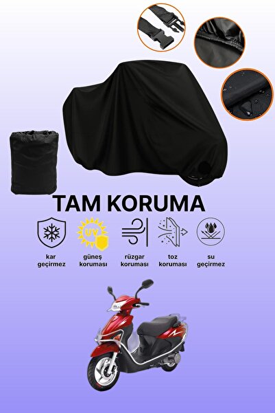 dokaca غطاء محرك متوافق مع Black Kuba Matrix 150، غطاء واقي، غطاء دراجة نارية