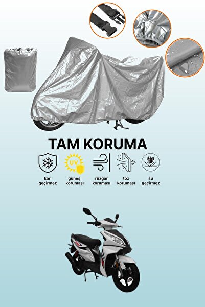 dokaca Gray Mondial 100 Ardour Compatible Motorcycle Cover, Protective Cover,...