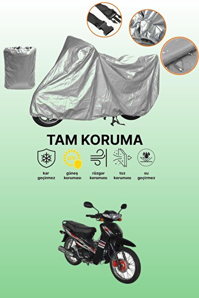 dokaca Gray Yuki Yk100-7 Pasha Compatible Motorcycle Cover, Protective Cover,...