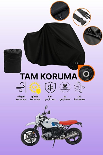 dokaca Black Lock Compatible Bmw R Nine t Urban G/S Compatible Motorcycle Tar...