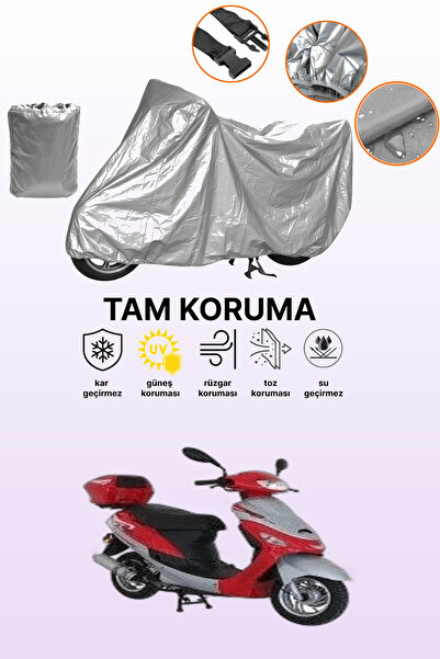 dokaca Gray Tail Bag and Lock Incompatible Mondial 50 Hc Compatible Motorcycl...