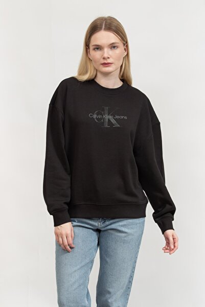 Calvin Klein LESKLÝ MONOLOGO REGULAR CREWNECKÝ KRÁT
