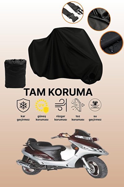 dokaca Black Rear Bag and Lock Incompatible Mondial 150 Re Compatible Motorcy...