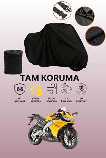 dokaca غطاء محرك أسود متوافق مع أبريليا RS4 125 4T، غطاء واقي، غطاء للدراجات ...
