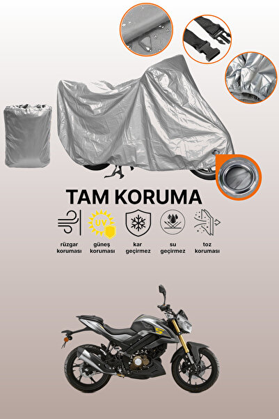 dokaca Gray Lock Compatible Rks Srk125-S Compatible Motor Tarpaulin, Protecti...
