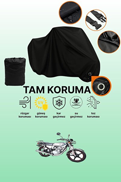 dokaca مظلة دراجة نارية متوافقة للغاية مع Kuba CG 50 Pro متوافقة مع القفل الأسود