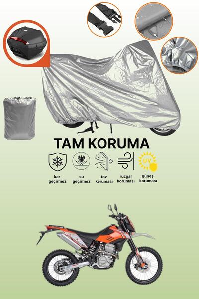 dokaca حقيبة خلفية رمادية متوافقة مع غطاء المحرك المتوافق مع Mondial X-Treme ...